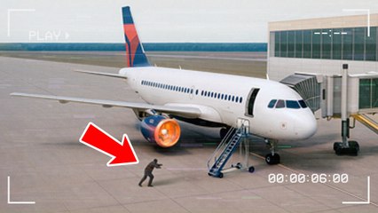 One Wrong Step Near a Plane Can Cost You Your Life