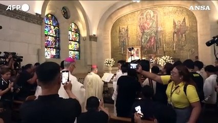 Morte Papa Francesco, la messa nella cattedrale di Manila