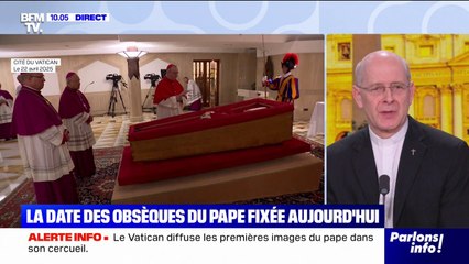 Mort du pape: "Il voulait être proche des gens", détaille père Bruno Saintôt, expert auprès de la Conférence des évêques de France