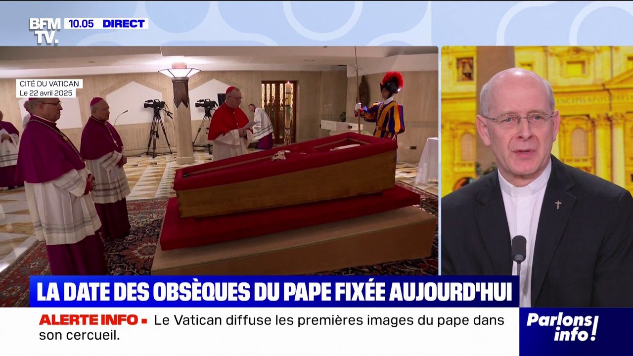 Mort du pape: "Il voulait être proche des gens", détaille père Bruno Saintôt, expert auprès de la Conférence des évêques de France