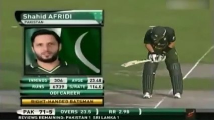 Pakistan are 71-5 _ Then Shahid Afridi Changed the Whole Game _ Pakistan vs Sri Lanka _ PCB _ MA2A