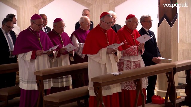 Primera imagen de la Capilla Ardiente del Papa Francisco