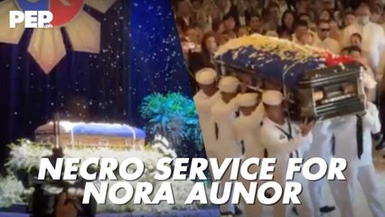 Here’s what happened at Nora Aunor's necro service at the Metropolitan Theater _ PEP Hot Story