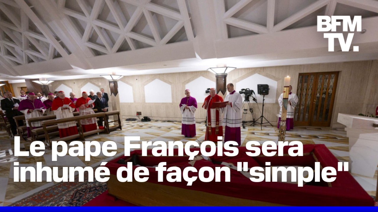 Mort du pape François: la Congrégation des cardinaux a décidé que les funérailles se tiendront samedi à 10 heures