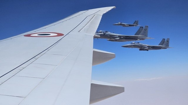 Watch: Saudi fighter jets escort PM Modi’s plane in special airspace welcome