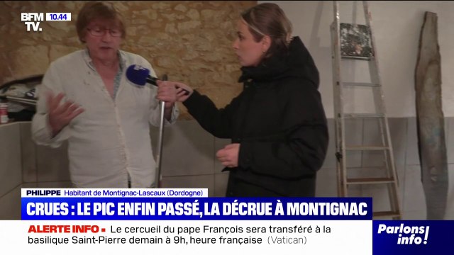 Crues: le pic de crue enfin passé, la décrue pas encore terminée