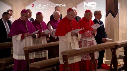 Pubblicate le prime immagini di Papa Francesco dopo la sua morte