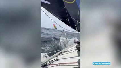 Transat Paprec 2025 : Les premiers mots des marins après une première nuit agitée !