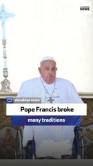 Vatican expert: Pope Francis broke many traditions