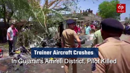 Trainer Aircraft Crashes In Gujarat's Amreli District, Pilot Killed