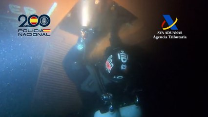 Intentan introducir 150 kilos de droga sumergidos en un buque en Vigo