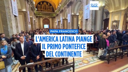 Papa Francesco: i latinoamericani piangono il primo argentino eletto pontefice