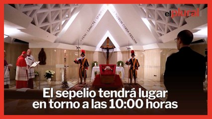El funeral del Papa se celebrará el 26 de abril en la basílica de San Pedro