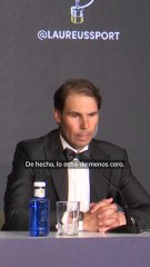 Nadal: "Echo cero de menos el tenis"