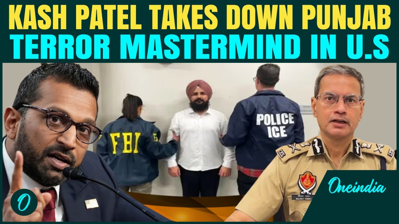 FBI Hunts Down ISI-Linked Happy Passia in U.S —Kash Patel Promises Justice for Deadly Punjab Attacks