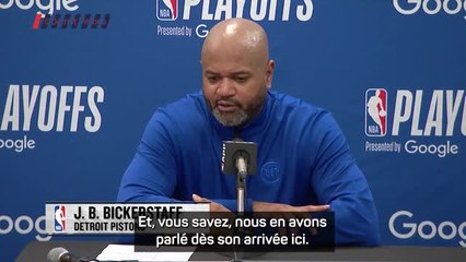 Pistons - Bickerstaff : "Schröder n’a peur de rien”