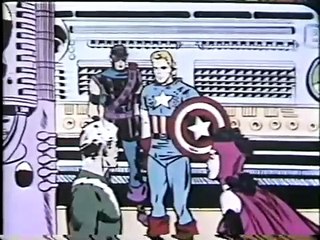 Captain America 1960's Cartoon - Sorcery Triumph
