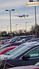 mind blowing view of AIR INDIA's airline landing