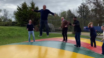 Video of Sir Ed Davey and Lib Dem election candidates standing in northern Devon for Devon County Council (Alison Stephenson, LDRS)