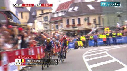 Amstel Gold Race: Remco Evenepoel a impressionné face à Pogacar