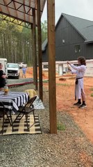 Guy And His Friends Dressed in Royal Costumes March For Prom Proposal