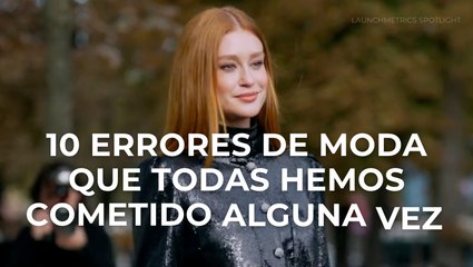 10 errores de moda que todas hemos cometido alguna vez