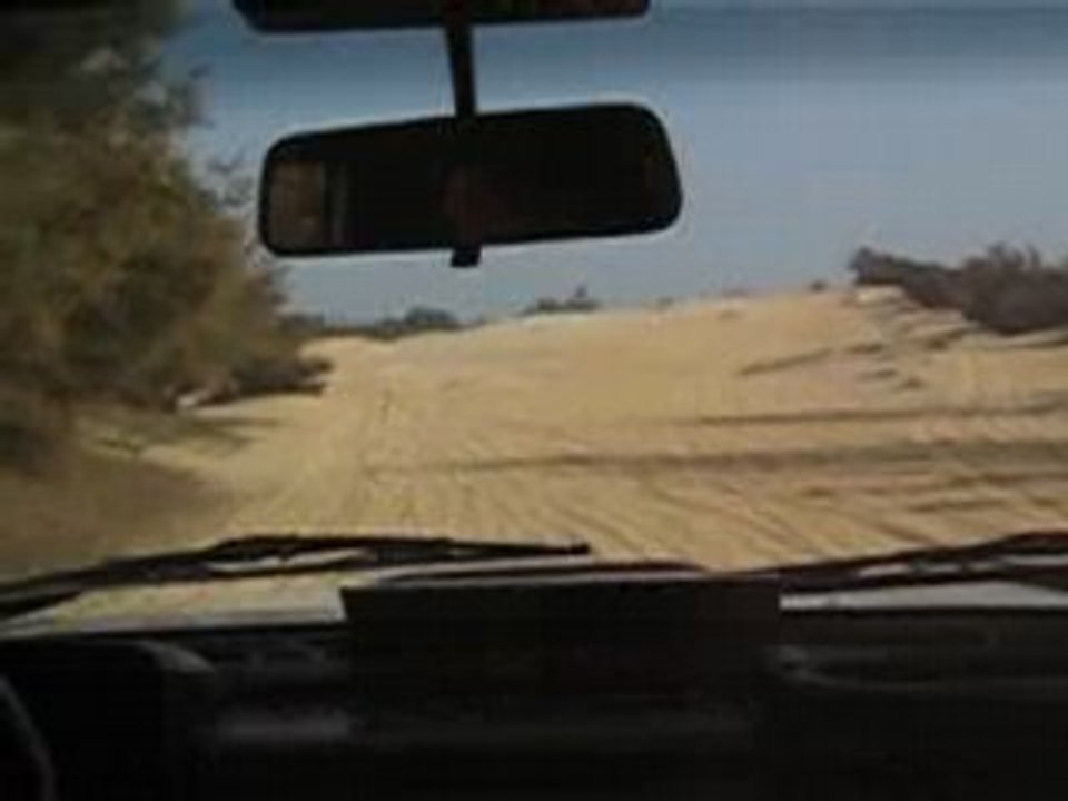4x4 Au Lac Rose au Sénégal a bord d'un Nissan Patrol