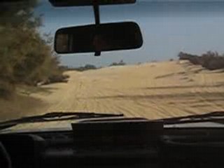 4x4 Au Lac Rose au Sénégal a bord d'un Nissan Patrol