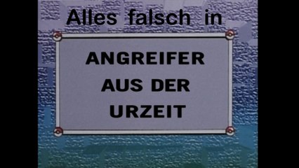 Alles Falsch in Pokémon: Episode 45 (Angreifer aus der Urzeit)