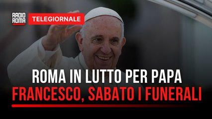 Telegiornale Roma e Regione Lazio - Edizione delle 12:30 di Martedì 22 Aprile 2025