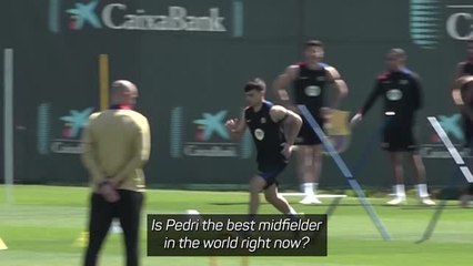 Pedri the best player in the world, claims Thiago