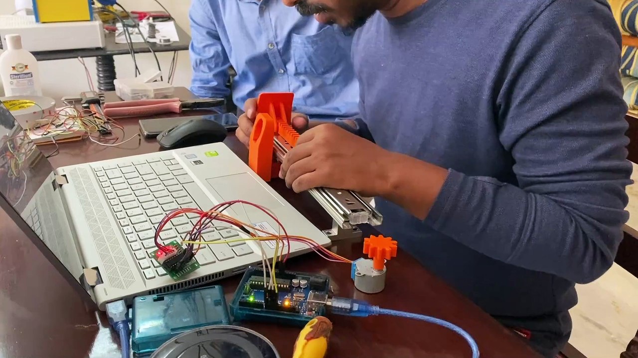 Making a Ventilator During Lockdown