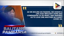 PBBM, inilarawan si Pope Francis bilang pinakamahusay na Santo Papa