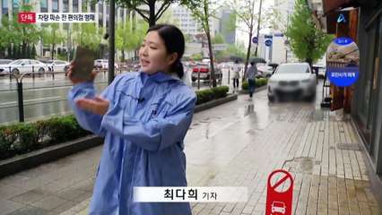 [단독]사이드미러 날아차기 범인은 中 관광객