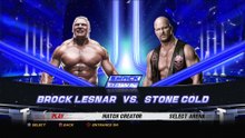 WWE '12 - Brock Lesnar vs. Stone Cold