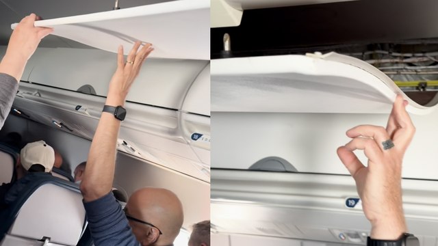 Le plafond d'un Boeing 737 s'effondre en plein vol