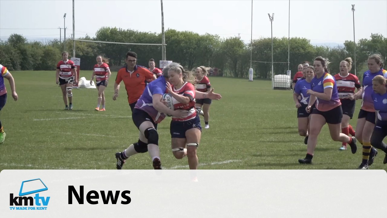 Kent women's rugby teams tackle fundraising goals
