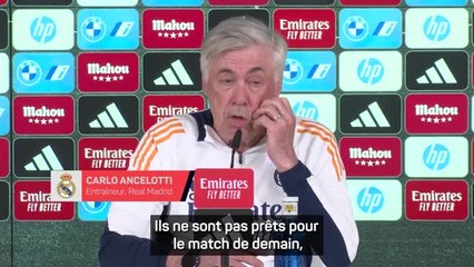 Real Madrid - Ancelotti donne des nouvelles de Mbappé et Mendy