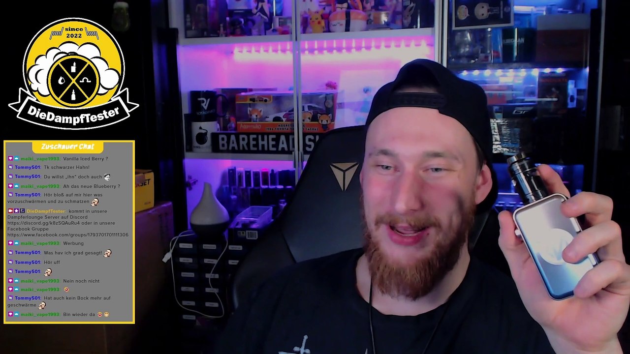 Revoltage Black Blueberry Geschmackstest