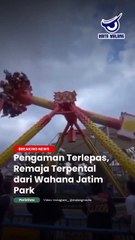 إصابة فتى إثر سقوطه من لعبة في حديقة ملاهي: فيديو