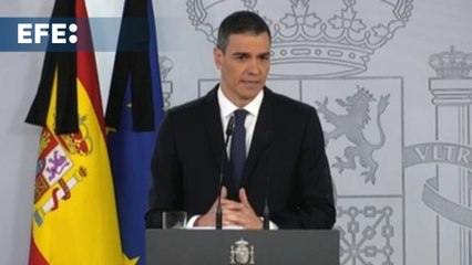 Pedro Sánchez elogia al papa, un "referente moral y espiritual para millones de personas"