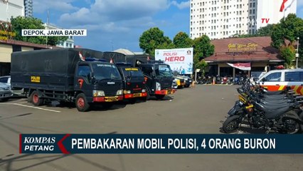 Update Kasus Pembakaran Mobil Polisi di Depok, Polisi Tetapkan 9 Tersangka: 4 Masih Buron?