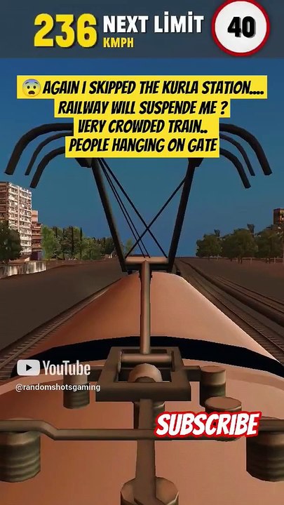 😭 i broke 7 rules of railways in Kurla station #indiantrainsimulator