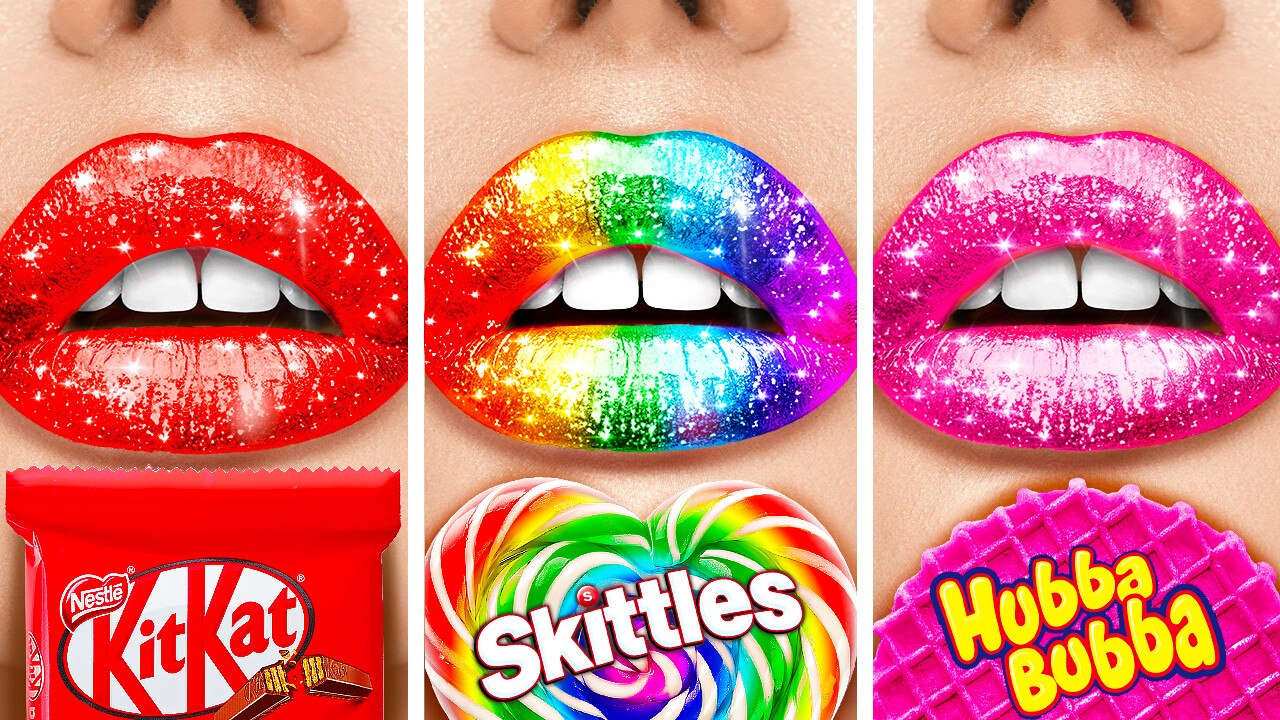 NOURRITURE ARC-EN-CIEL EN 24 H ! 🌈😋 Un jour, un aliment coloré ! Le grand défi par 123 GO! Genius