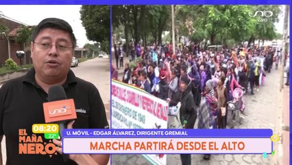 DELEGACIÓN DE SANTA CRUZ PARTIRÁ A LA MARCHA MULTISECTORIAL DEL 23 DE ABRIL EN EL ALTO