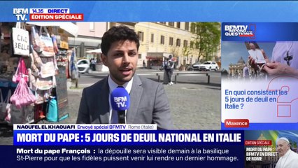 En quoi consistent les 5 jours de deuil en Italie? BFMTV répond à vos questions