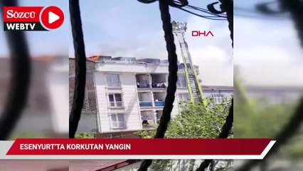 Esenyurt'ta korkutan yangın