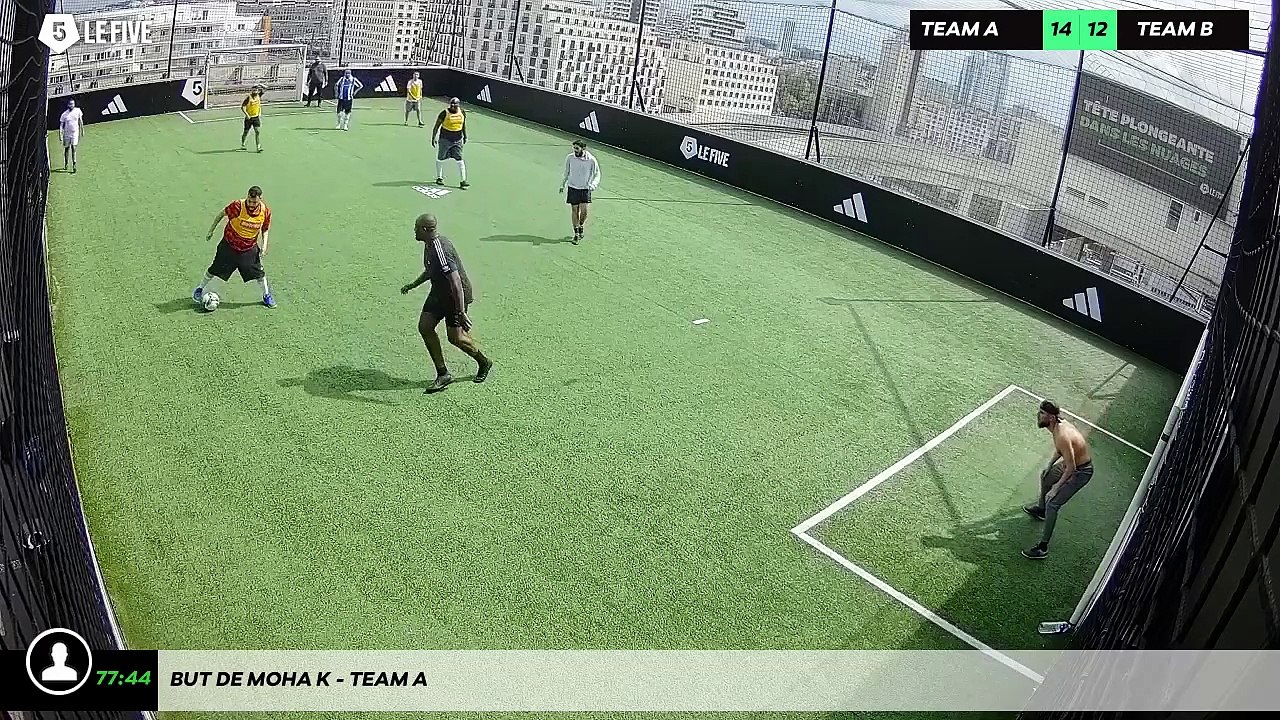 But de Moha K - Team A