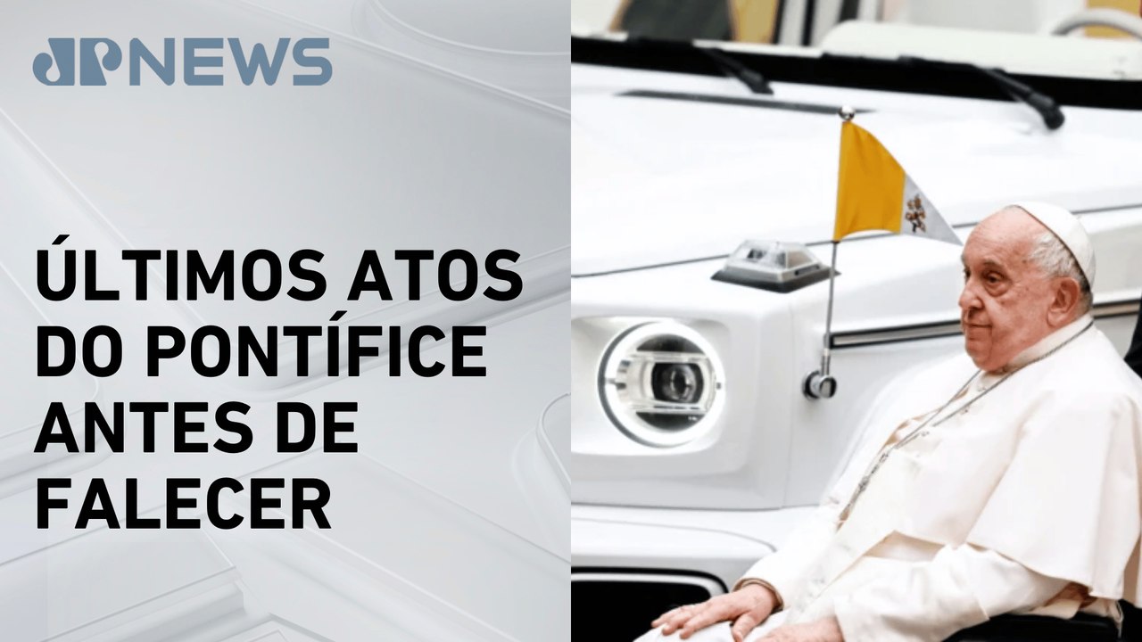Papa Francisco agradeceu a enfermeiro por passeio surpresa no papamóvel