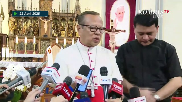 Kardinal Ignatius Suharyo Update Jadwal Pemakaman hingga Kenang Sosok Paus Fransiskus